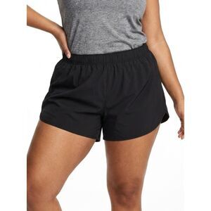 2-in-1 Lined Old Navy Active StretchTech Black Run Shorts Size 2X Plus